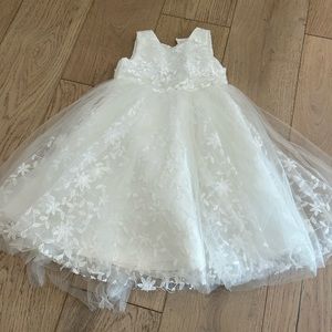 BHLDN Beaded Jessie Dress (size 2) Flower girl dress